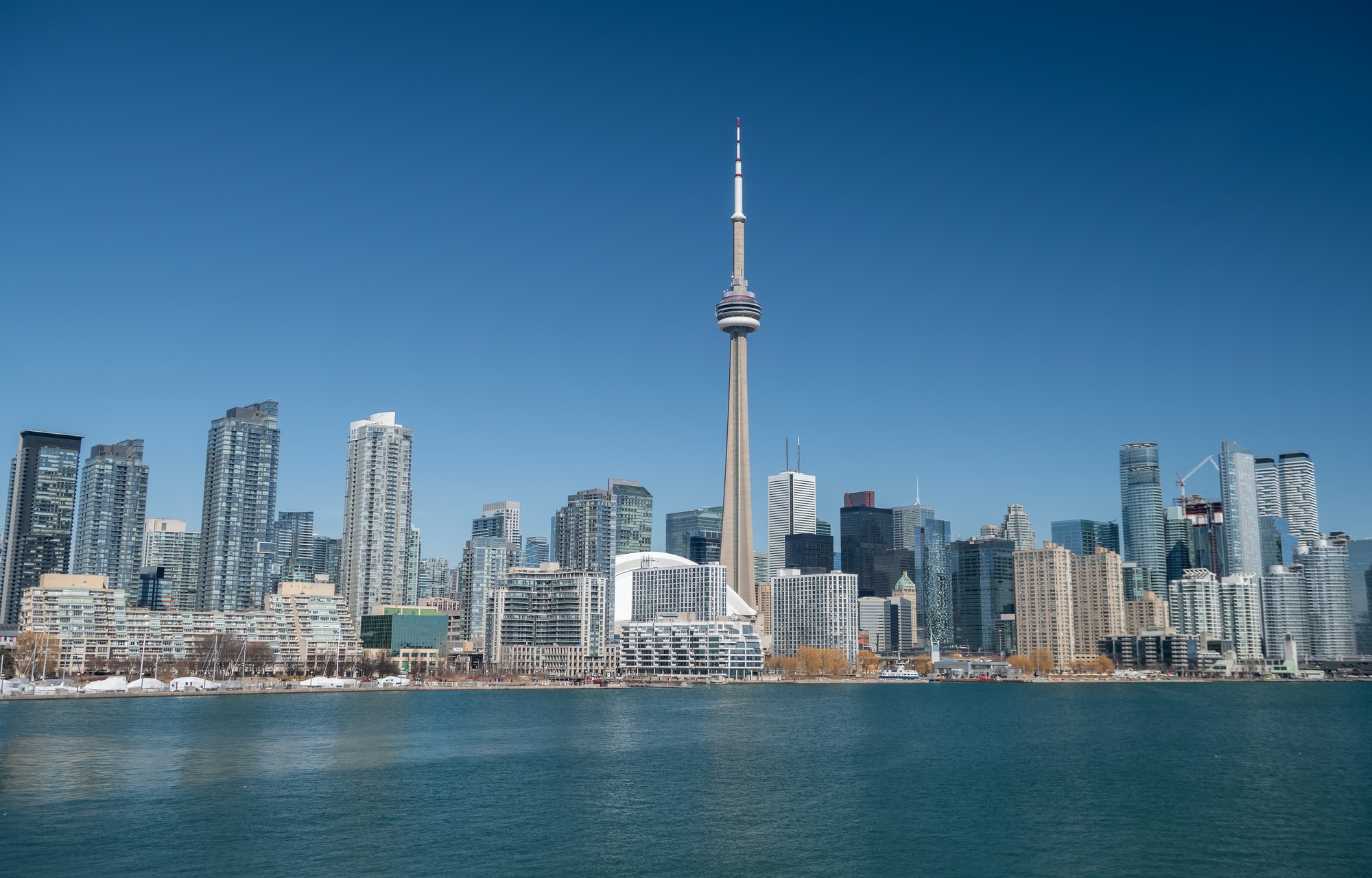 Toronto city skyline, Ontario, Canada