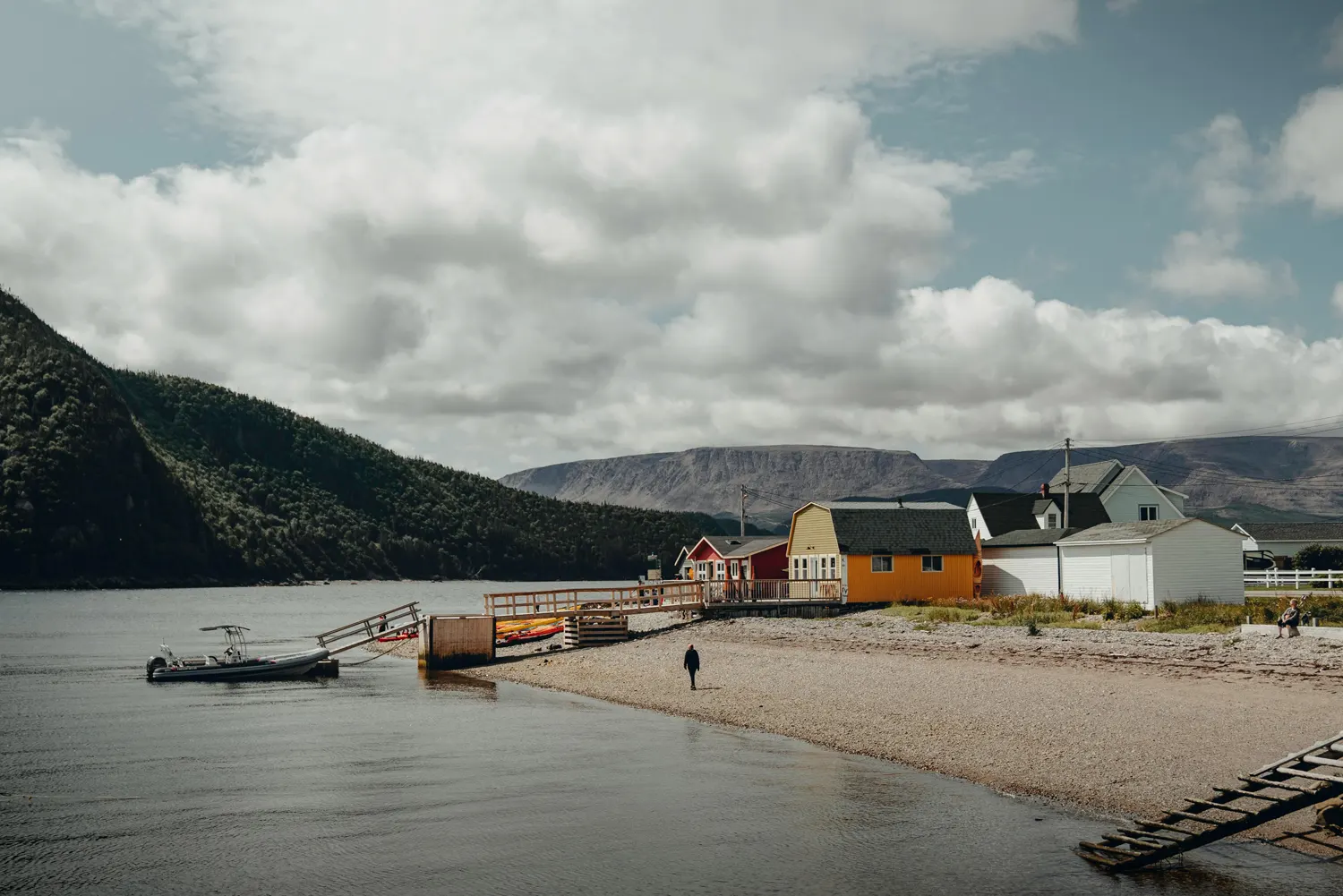 Beach in Newfoundland, Canada